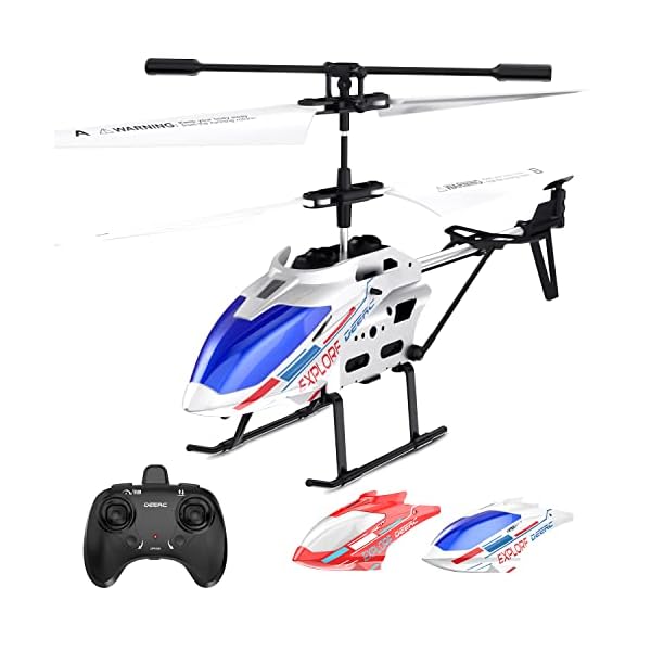 DEERC DE28 Hubschrauber Ferngesteuert,fÃ¼r Einsteiger,Indoor RC Helikopter Spielzeug mit LED-Beleuchtung,2,4GH 3,5Ch RC Heli mit Gyro Schwebefunktion,Geschenk fÃ¼r Kinder ab 12 Jahren