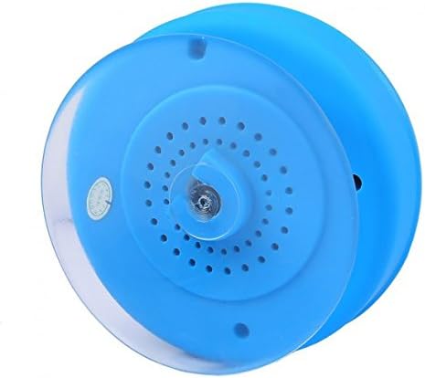 Tmvel Bluetooth Shower Portable Speakerphone with Built-In Mic - Retail Packaging - Blue