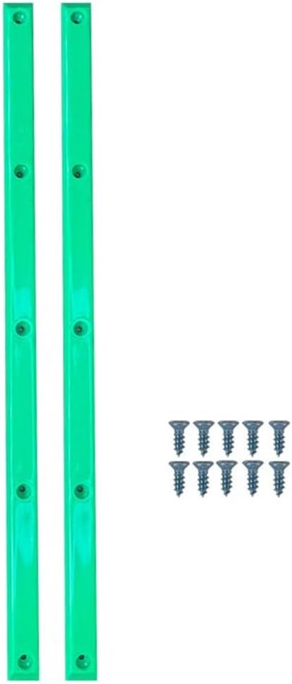 Skateboard Bumper Rails Guards Wear Resistant Replacement Grinds Rails for Longboards and Trick Board