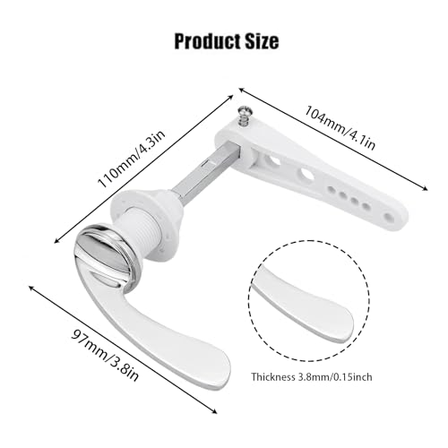 Tirador de cisterna resistente para mantener el baño de casa siempre funcional 6