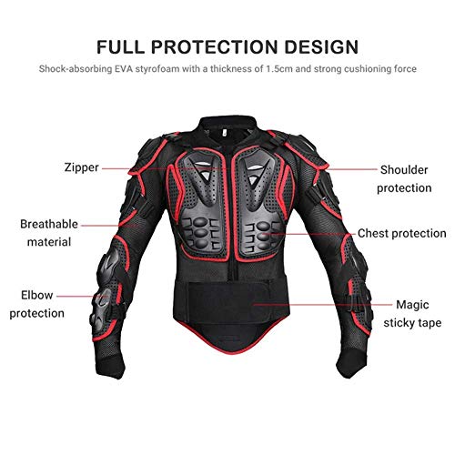 QYLT Armatura Moto, Protezione di Motocross Giacca...