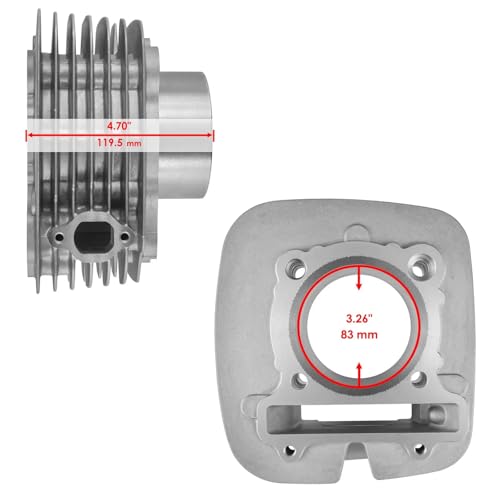 Kit de joint de piston cylindre YFM350 compatible avec Grizzly Warrior 350 - 2
