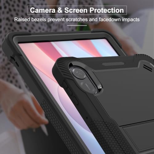Étui Honor Pad X9 robuste antichoc noir contre les chutes de table