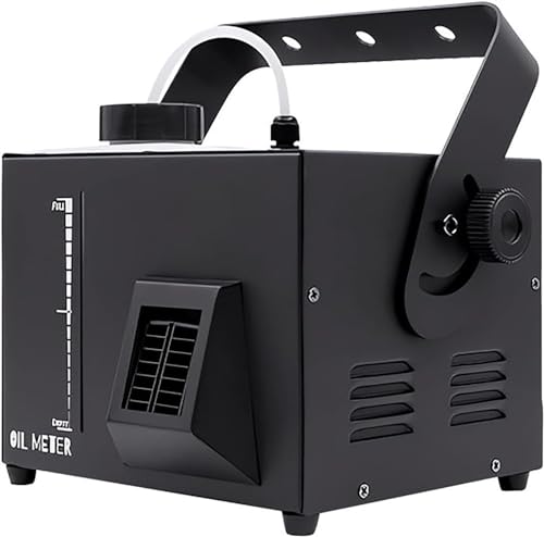 Máquina de humo y neblina de 600 W, 10000 CFM con temporizador y rociado continuo, efecto escénico para Halloween, bodas, discotecas y actuaciones, con control remoto y función DMX miniatura 1