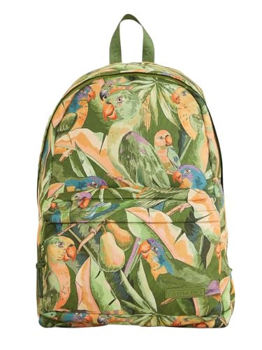 Mochila Farm Xodó Floresta de Passarinho Feminina (Verde)