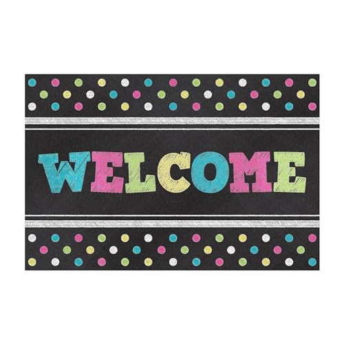 Teacher Created Resources Chalkboard Brights Welcome Postcards (5838)