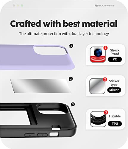 Étui portefeuille iPhone 12 double couche pour éviter les rayures