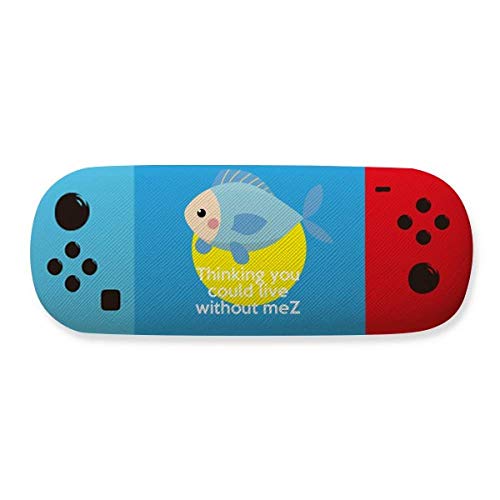 Inglés Clásico Emotional Lyrics Miss Storage Glasses Case Creative Game Shell Holder