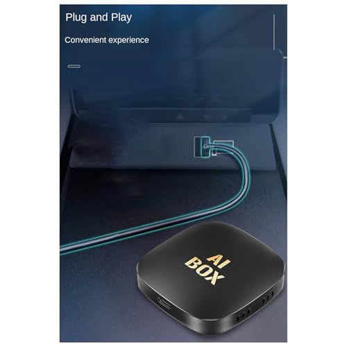 Adaptador inalámbrico CarPlay Android Auto Ai Box con cable a digital 4