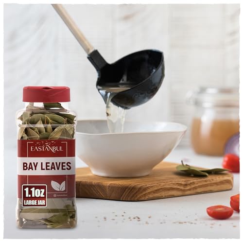Eastanbul Bay Leaves, 1.1oz, Dried Bay Leaves Whole, Bayleaf, Farm Fresh, Handpicked Vegan Laurel Leaves, Turkish Spice for Cooking, Tea, Natural, Vegan, Gluten Free - Thumbnail 7