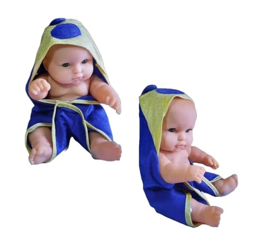 Image of BKDT Marketing Cute Little Baby Boy Doll for Kids /Boys /Girls Moveable Legs & Arms with Removable Clothes Set 21 cm - Birthday /Return Gifts