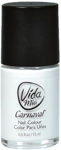 Vida Mia Carnaval Nail Colour 'Wedding White' 0.5 Oz