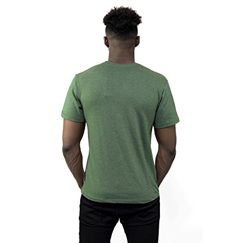 Guinness Vintage Harp Label T-Shirt Official Merchandise Green Cotton Graphic Short Sleeve Tee3