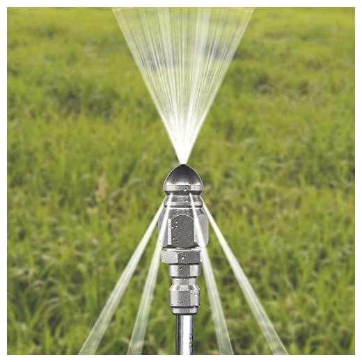 High-Pressure Sewer Jetter Nozzle