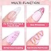 Makartt Solid Nail Glue Gel for Press on Nails: Strong Gel Nail Glue for Fake Nails, Long Lasting Clear Hard 3D Sculpting Gels for DIY Home and Salon Use 15ML UV Light Cured