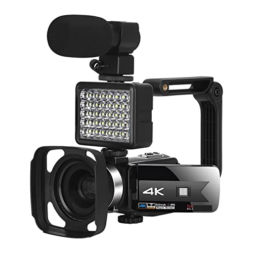 Caméscope de vision nocturne 4K avec carte SD 16Go pour vlog - 2