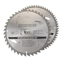 For hardwood, softwood, chipboard and other composite materials Alternate top bevel tungsten carbide tipped teeth 40 and 60 Teeth 15° positive rake 30 mm bore with 16, 20 and 25 mm reduction rings