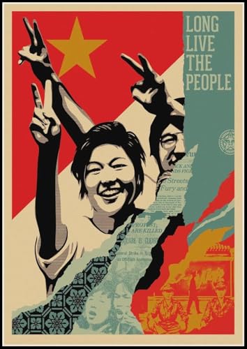 Grabados de Shepard Fairey Arte Mural Lienzo Pintura Arte Callejero Decoración Casa 50x70