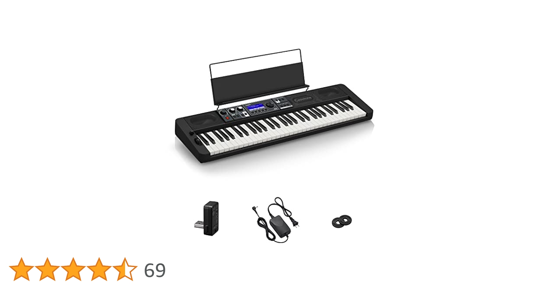 引き取り希望　Casio CT- S500 電子キーボード 61鍵