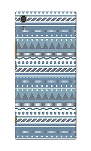 Image of PRINTFIDAA Printed Hard Back Cover Case for Sony Xperia XA1 Ultra Back Cover (Seamless Geometric Tribal Pattern) -1803