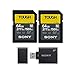 Produktbild Sony 64 GB SF-M Serie High Speed Tough SD Karte (2 Stück) mit MRW-S1 UHS-II USB 3.1 Reader Bundle (3 Stück)