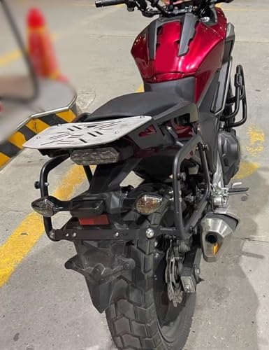 Support de boîte à bagages pour fixer un coffre moto de NC750X sans jeu - 4