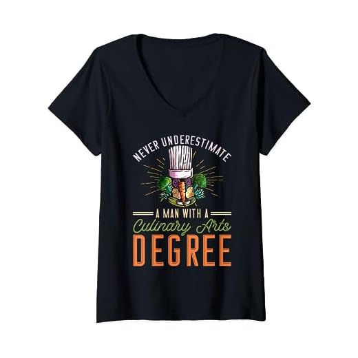 Culinary Arts Degree V-Neck T-Shirt