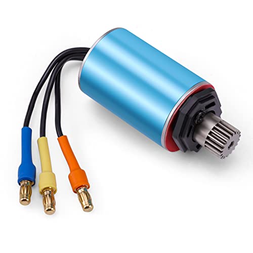 HAIBOXING 1/18TH Scale RC Cars Spare Parts Brushless Motor with Motor Pinion w/Set Screw Apply to...