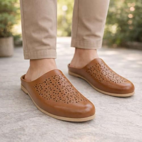 Image of Punjabi Mojaris Mens Shoes Cream Wedding for Groom,Traditional Indian Footwear Ethnic Peshawari Slippers
