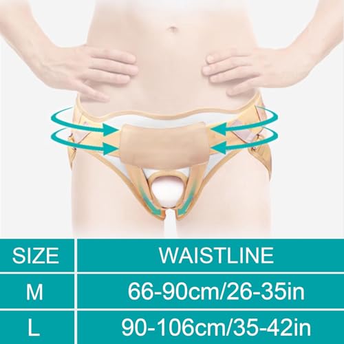 Faja para Hernia Inguinal con 4 Almohadillas, Talla L miniatura 2