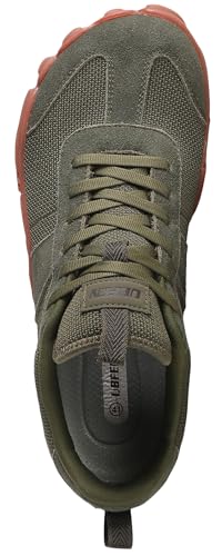 Image of UBFEN Womens Barefoot Shoes Mens Wide Toe Box Zero Drop Minimalist Sneakers | Laces Up, Lightweight, Breathable, Comfortable, Suitable for Walking, Travel, Light Hiking, Trail Running, Tennis, Daily Wear