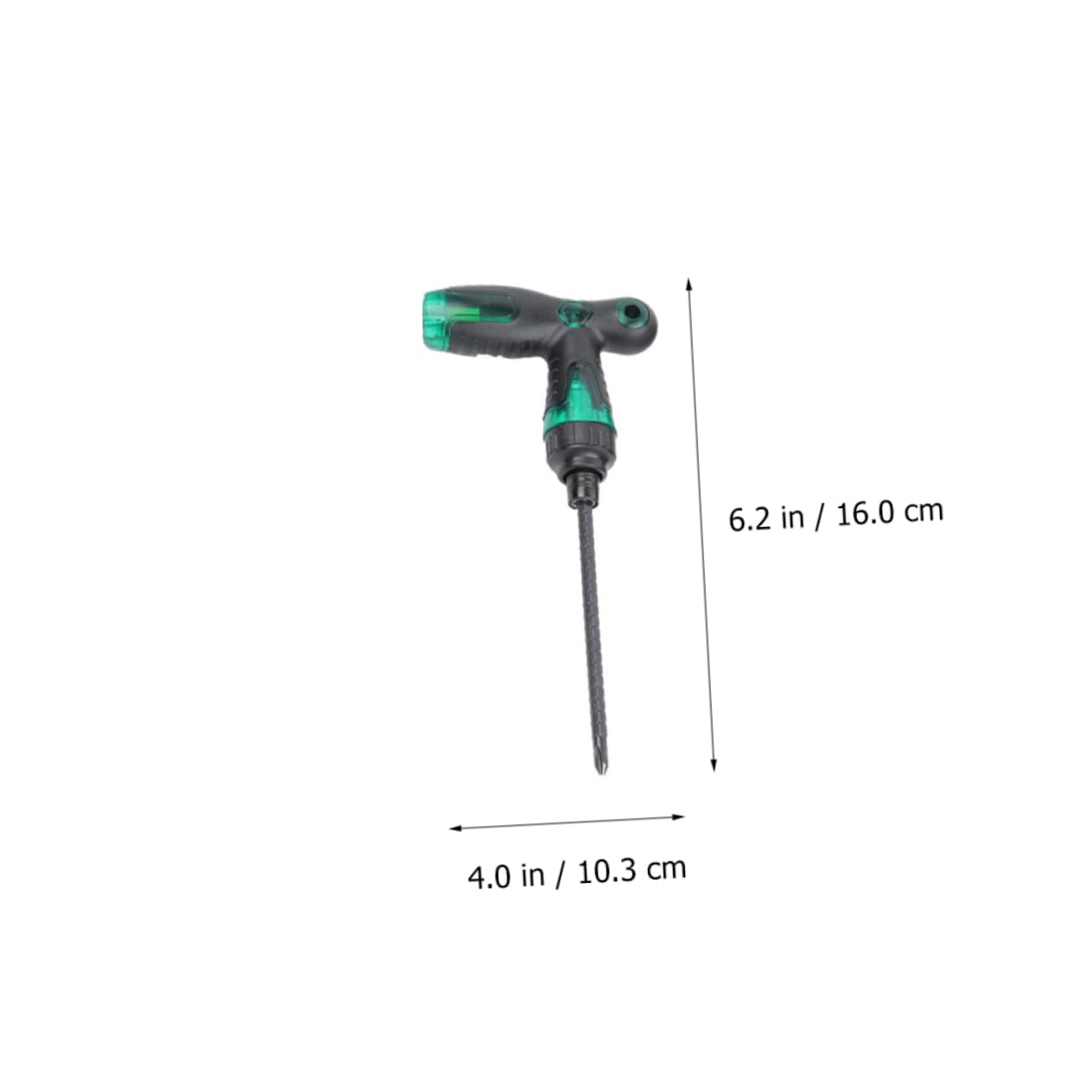 2 Set Cacciavite Esagonale Cricchetto Telescopico Testa Piatta Chiave Cacciavite 2 in 1 Forniture Di Cacciaviti A Taglio 45# Acciaio Nero 4 Pezzi*2
