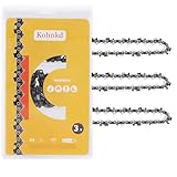Kohnkdllc 3 Pack 12 inch Chainsaw Chains for KOBALT KCS 1224A-03 / KCS 1224B-03 Chain Saw - 2423633, for Dewalt 20V DCCS620