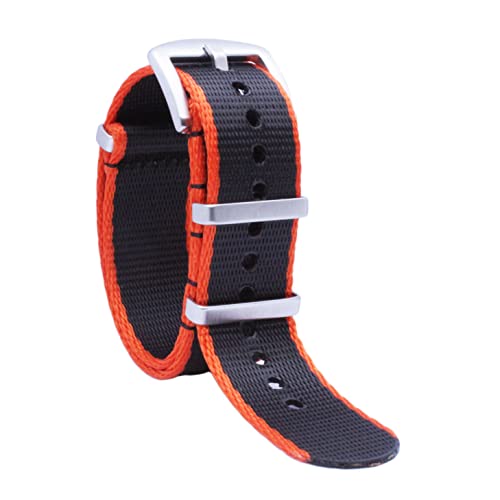 Image of WAMD Seat Belt NATO Watch Straps /Bands - 18mm,20mm,22mm and 24mm Nylon Watch Straps for Watches - Multicolour Options