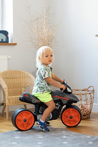 FALK - Laufrad Moto Street Champion – Grau – leise Räder – ab 2 Jahren – 40% recycelter Kunststoff 541S – Bild 8