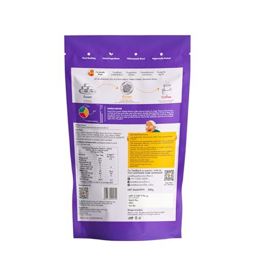 Image of Sweet Karam Coffee Special Madras Mixture - 500grams | No Palm Oil or Preservatives | Authentic South Indian Namkeen Snack | Crispy & Fresh Homemade Taste | Perfect Tea-Time Savory