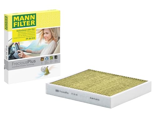 MANN-FILTER FP 26 010 Cabin Air Filter - FreciousPlus Biofunctional Pollen Filter - for Cars + Transporters