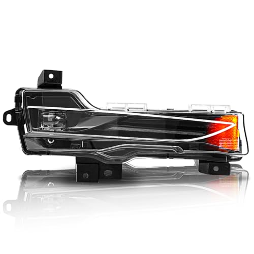 Sdlytmn LED Fog Light Daytime Running Lights Fit for 2017 2018 2019 2020 2021 2022 2023 Tesla Model 3/2020-2023 Tesla Model Y(Passenger Side/Right)