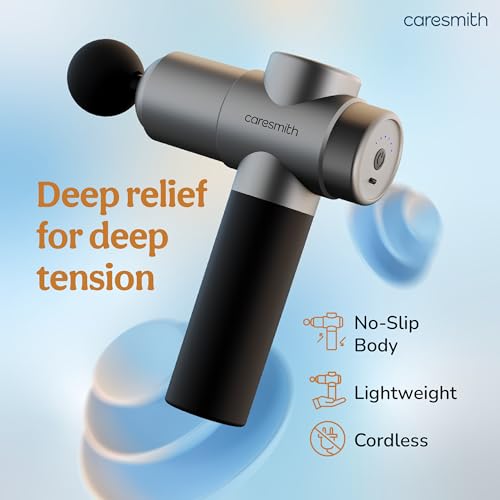 Image of Caresmith Charge Active Massage Gun | Body Massager | Massager Machine for Pain Relief for Men and Women | Deep Tissue Massager