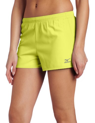 Short Mizuno Mustang pour femme taille XS en coloris Lemon et Sangria