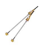 ZTTO Bike Quick Release Skewers, 1 Pair Ultra-Light Titanium Alloy Skewers, Safe and Reliable Front Rear Bicycle Skewers for Road Bike, Mountain Bike, MTB, BMX