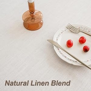 Cream Linen Tablecloth for Rectangle Table Farmhouse Burlap Table Cloths with Tassel Kitchen Dining Room Water Repellent Wrinkle Free Rustic Boho Oblong Table Cover for Thanksgiving Party, 55x86 Inch Cream Linen Tablecloth for Rectangle Table Farmhouse Burlap Table Cloths with Tassel Kitchen Dining Room Water Repellent Wrinkle Free Rustic Boho Oblong Table Cover for Thanksgiving Party 55×86 Inch