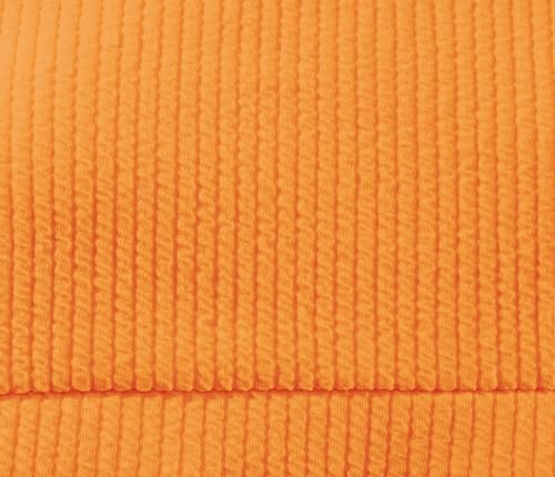 Image of Lilosy High Waisted Tummy Control Ribbed Bikini Crop Top Brazilian Swimsuit Set 2 Piece