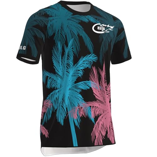 MTB Trikot,Herren Radsport Trikots,Herren Kurzarm MTB Reiten T-Shirt,Radsport Oberteile Für Männer,Motocross Shirt, BMX Trikot (Color-12,L)