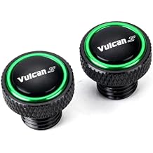MOWOK Fit for Kawasaki Vulcan S 650 VN650 VulcanS 2015-2022 2023 2024 2025 2026 M10*1.25 Motorcycle Accessories CNC Rear View Side Mirror Hole Plug Screw Caps Green