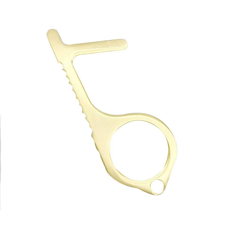 SENSEN Contactless Door Opener, No-Touch Keep Hands Clean Easy to Carry EDC Key Tool for Outdoor Public Door Handle Touchscreen Button ATM Machine