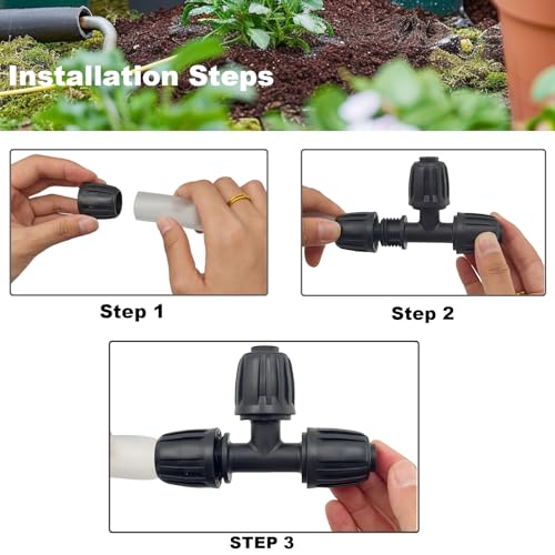 Miisshoney-Drip-Irrigation-Parts-12-Drip-Irrigation-Tubing-12-Drip-Irrigation-Fittings-Drip-Irrigation-Kit-Drip-Irrigation-Connectors-Drip-Irrigation-Tee-5-PCS