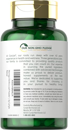 Carlyle Moringa Oleifera Supplement