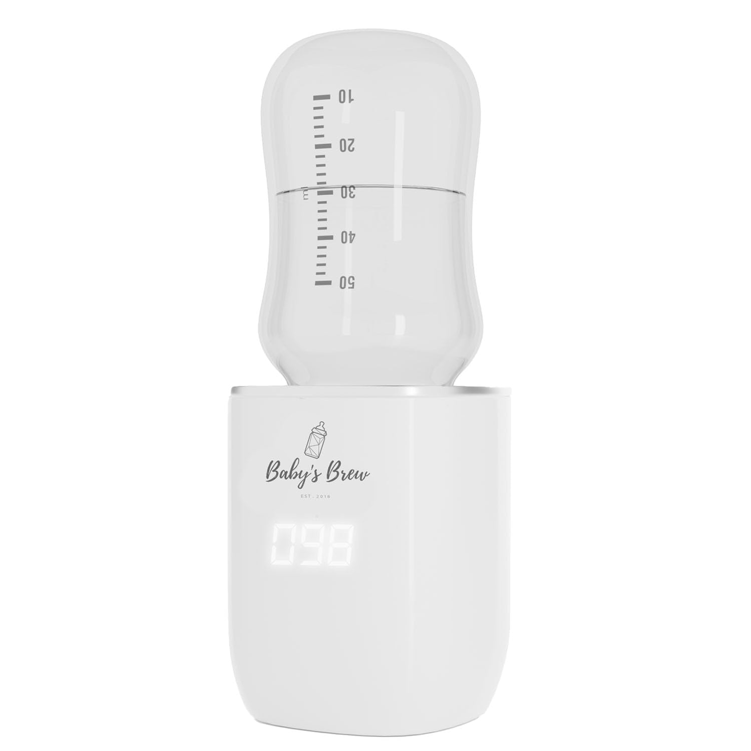 Baby’s Brew Superfast Baby Bottle Warmer – Portable, Travel-Friendly & Outdoor Warmer for On-the-Go Use – Warms Breast Milk, Formula & Water –