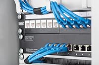 DIGITUS Gigabit Ethernet Netzwerk-Switch - 10 Zoll - 8 Ports - L2+ Managed - VLAN, Link Aggregation & Port Control - Schwarz – Ansicht 5
